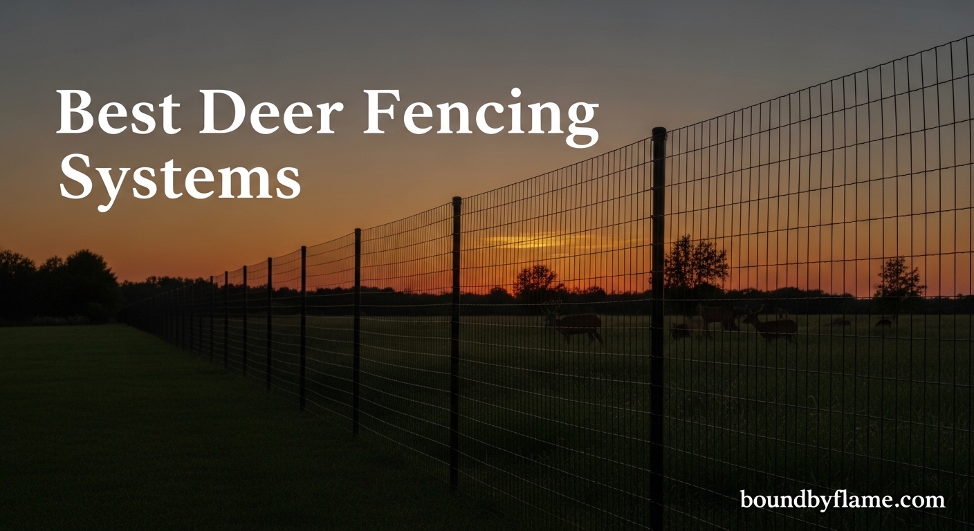 Best Deer Fencing Systems