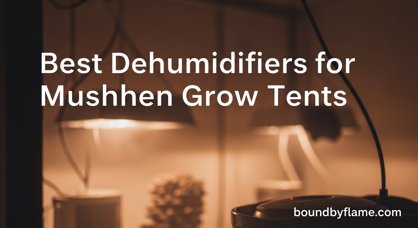 Best Dehumidifiers for Mushroom Grow Tents