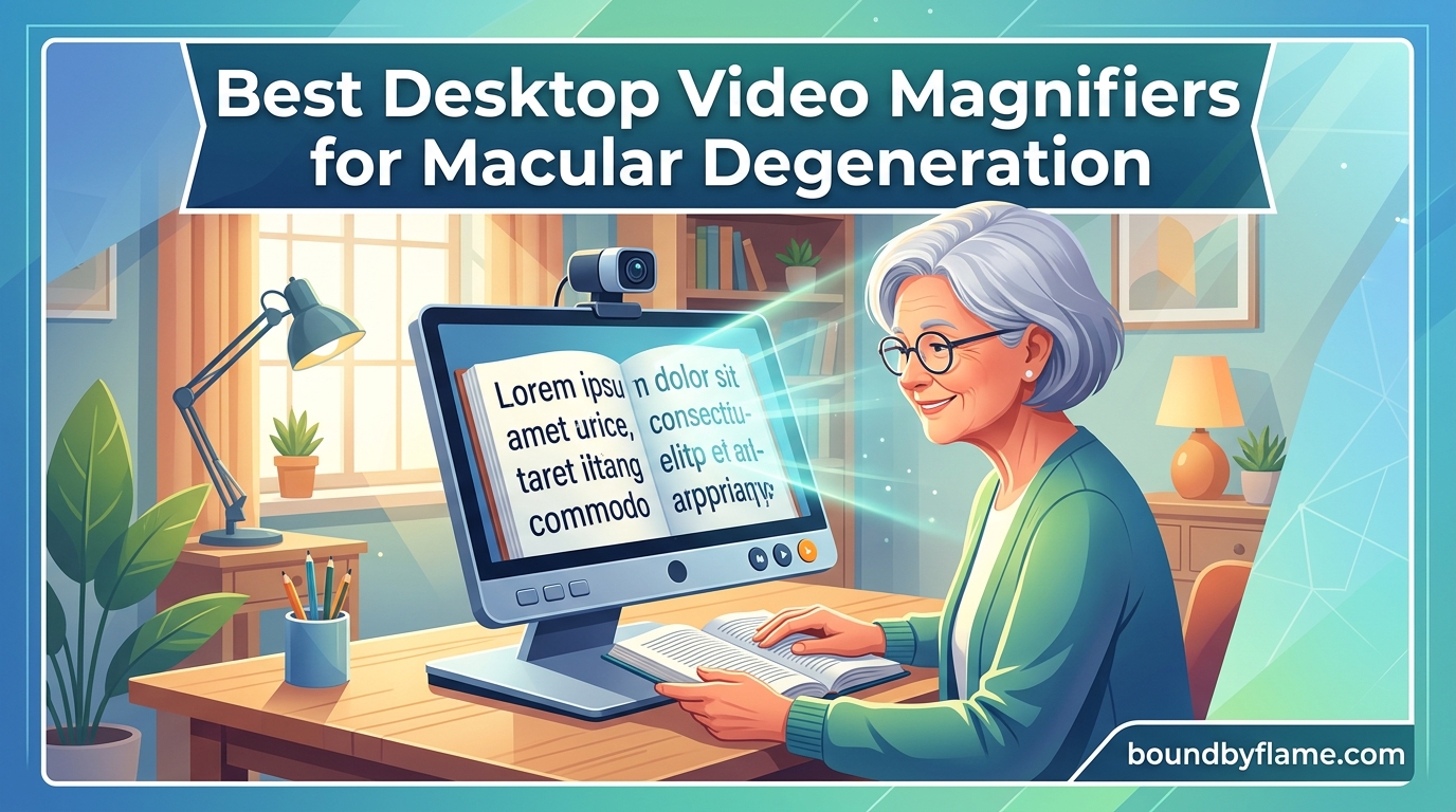 Best Desktop Video Magnifiers for Macular Degeneration