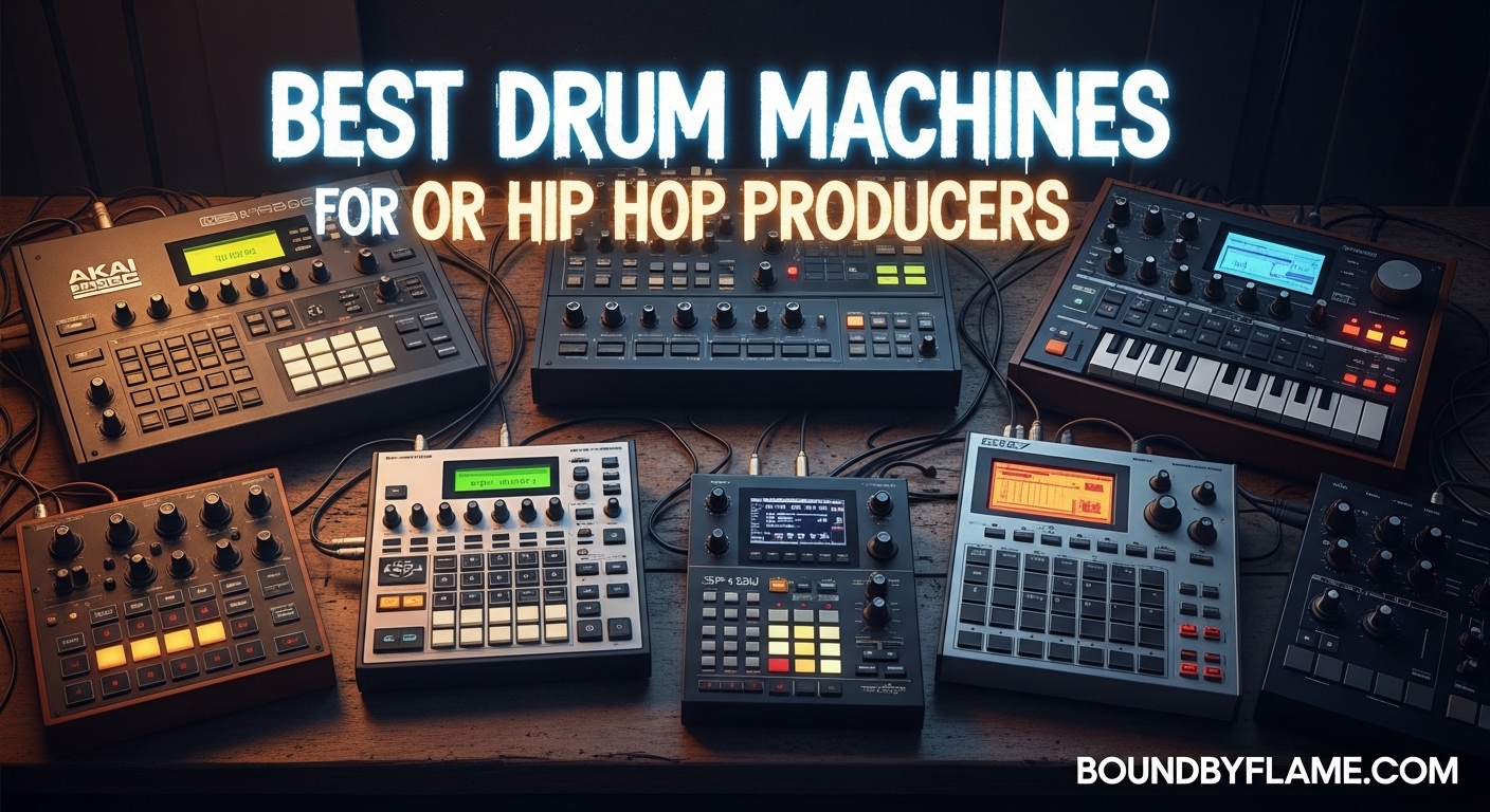 Best Drum Machines for Hip Hop Producers