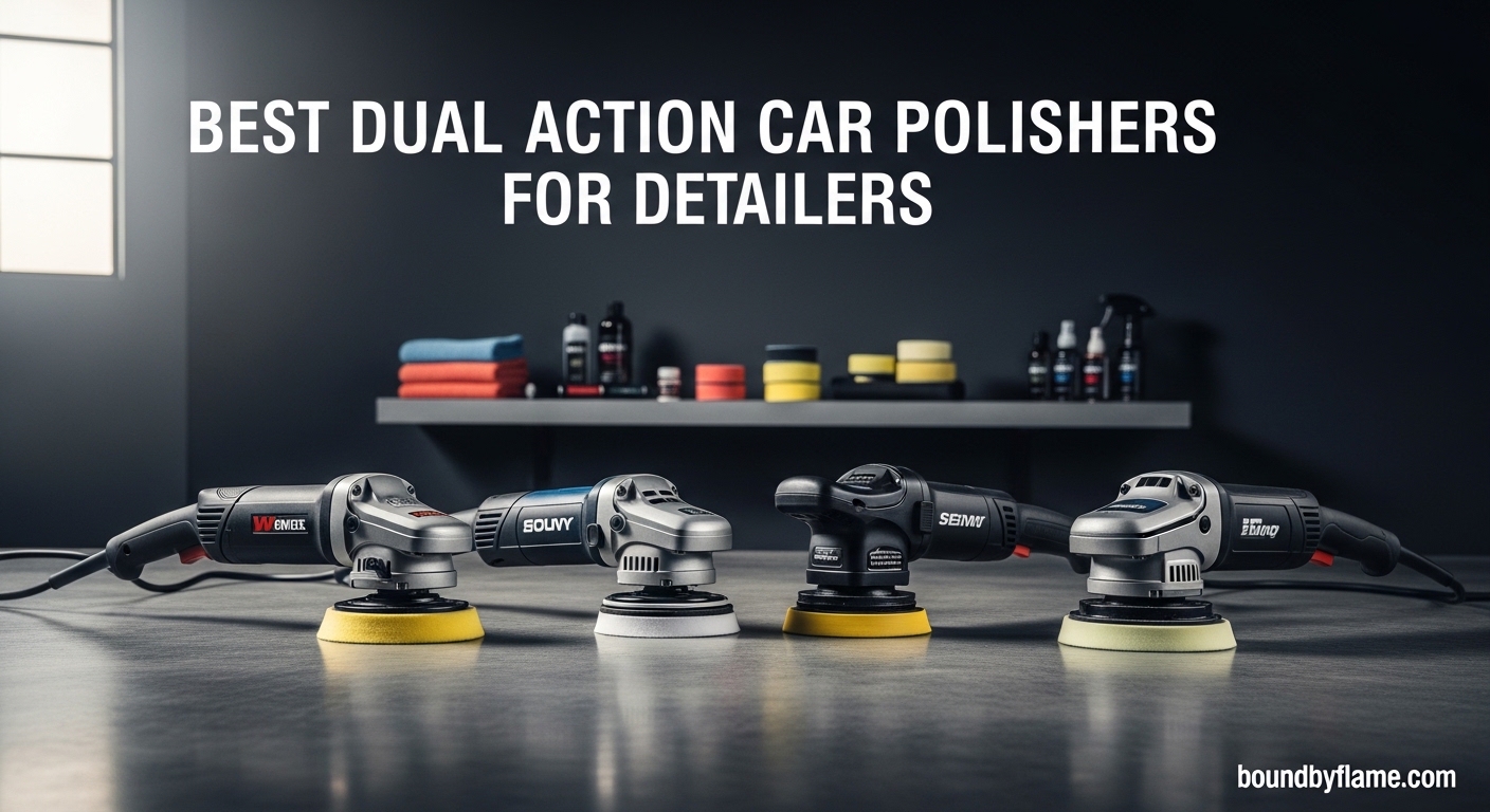 Best Dual Action Car Polishers for Detailers