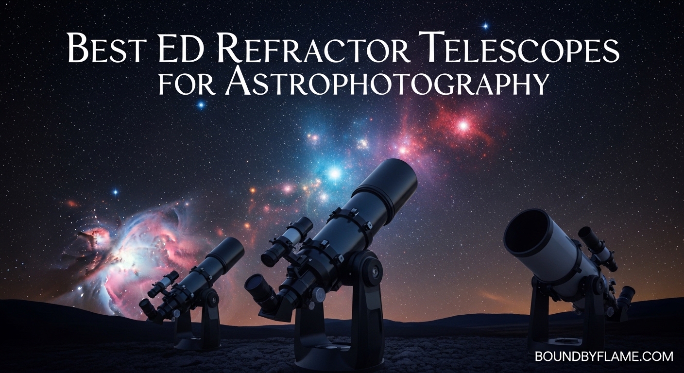 Best ED Refractor Telescopes for Astrophotography