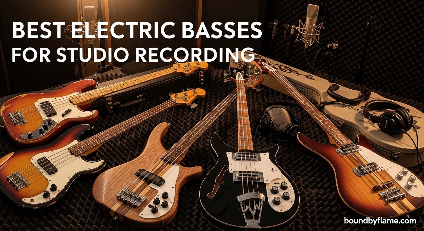 Best Electric Basses for Studio Recording