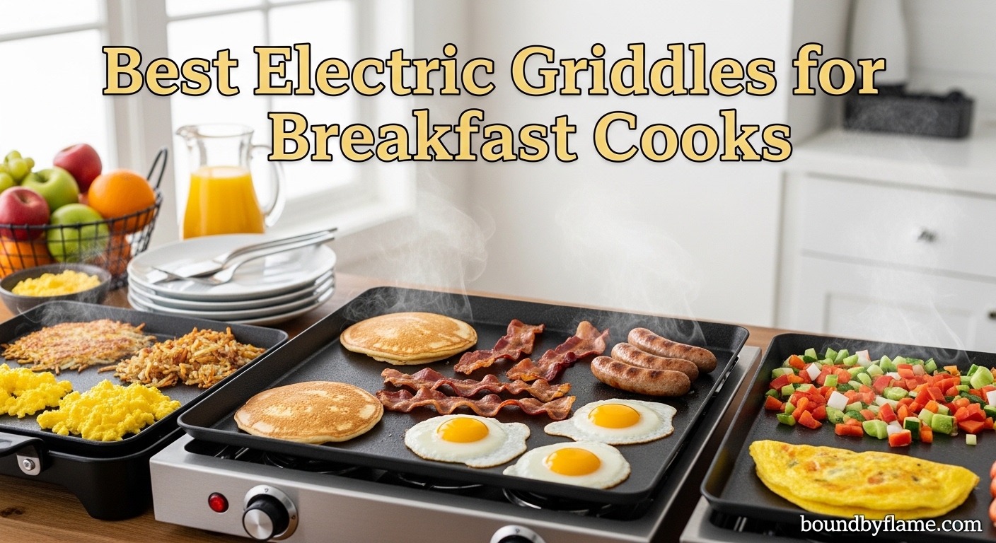 Best Electric Griddles for Breakfast Cooks