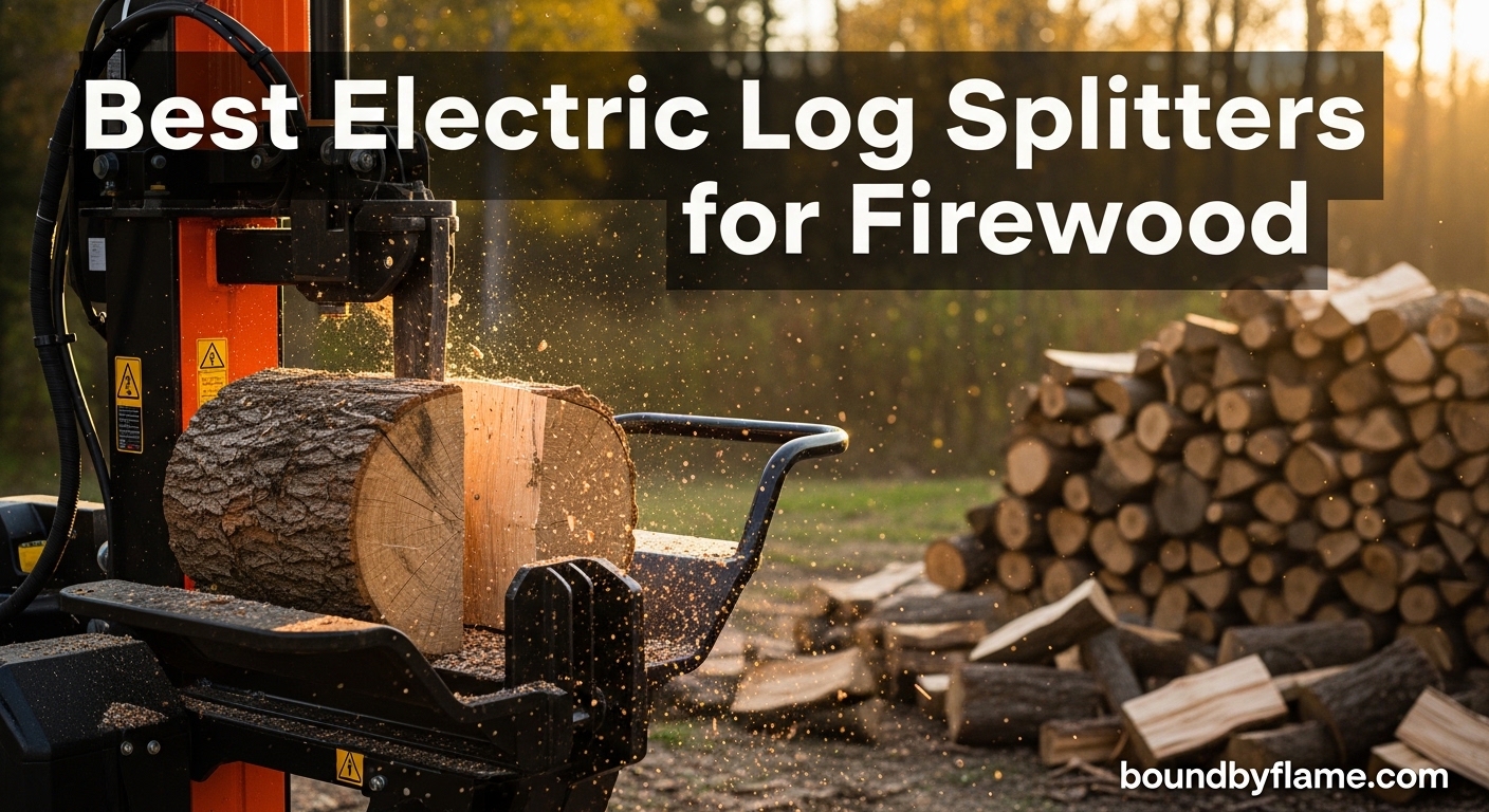 Best Electric Log Splitters for Firewood