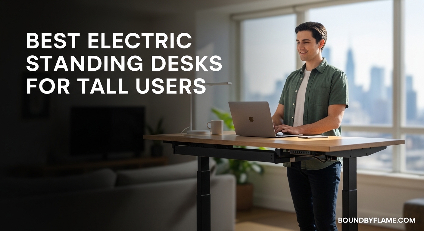 Best Electric Standing Desks for Tall Users