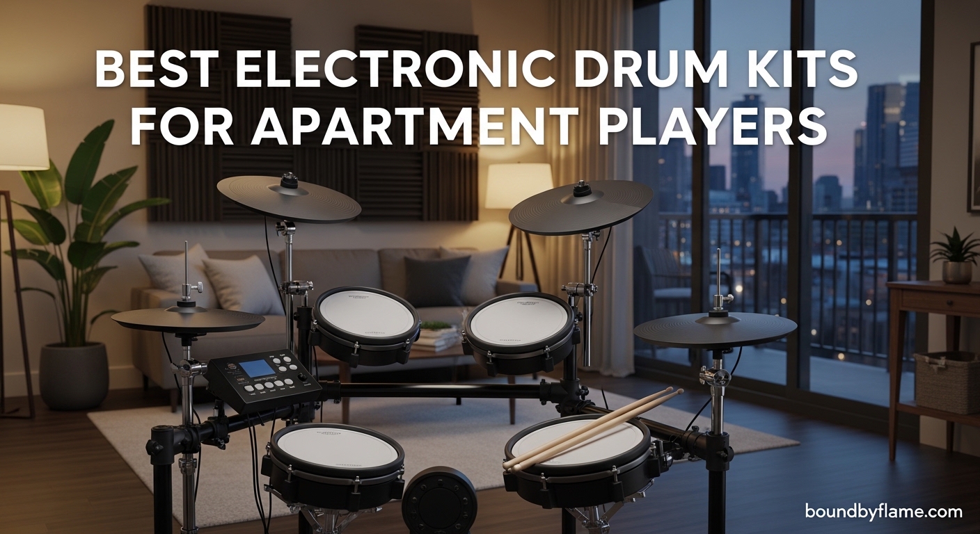 Best Electronic Drum Kits for Apartment Players