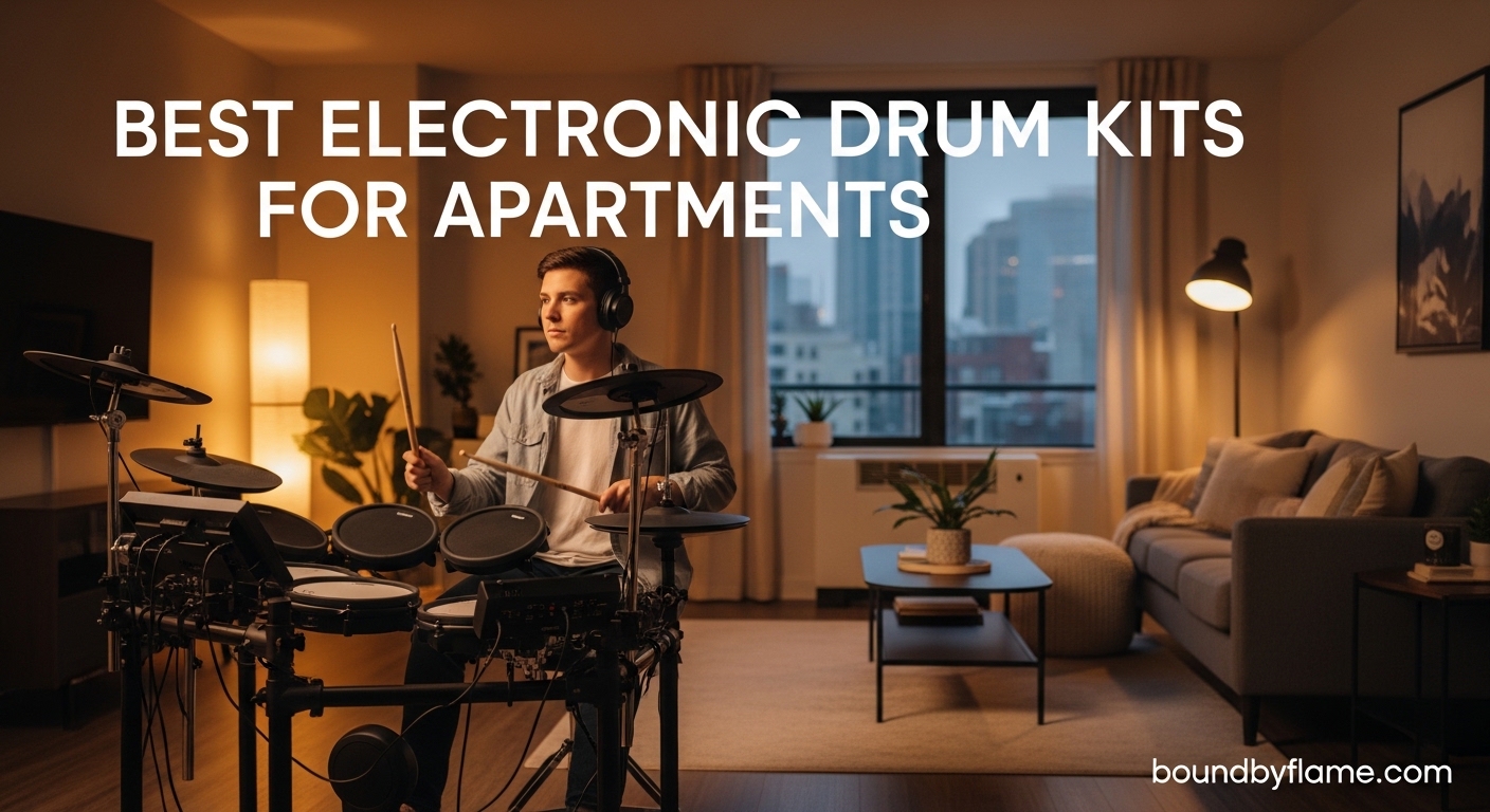 Best Electronic Drum Kits for Apartments