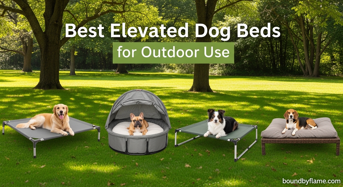 Best Elevated Dog Beds for Outdoor Use