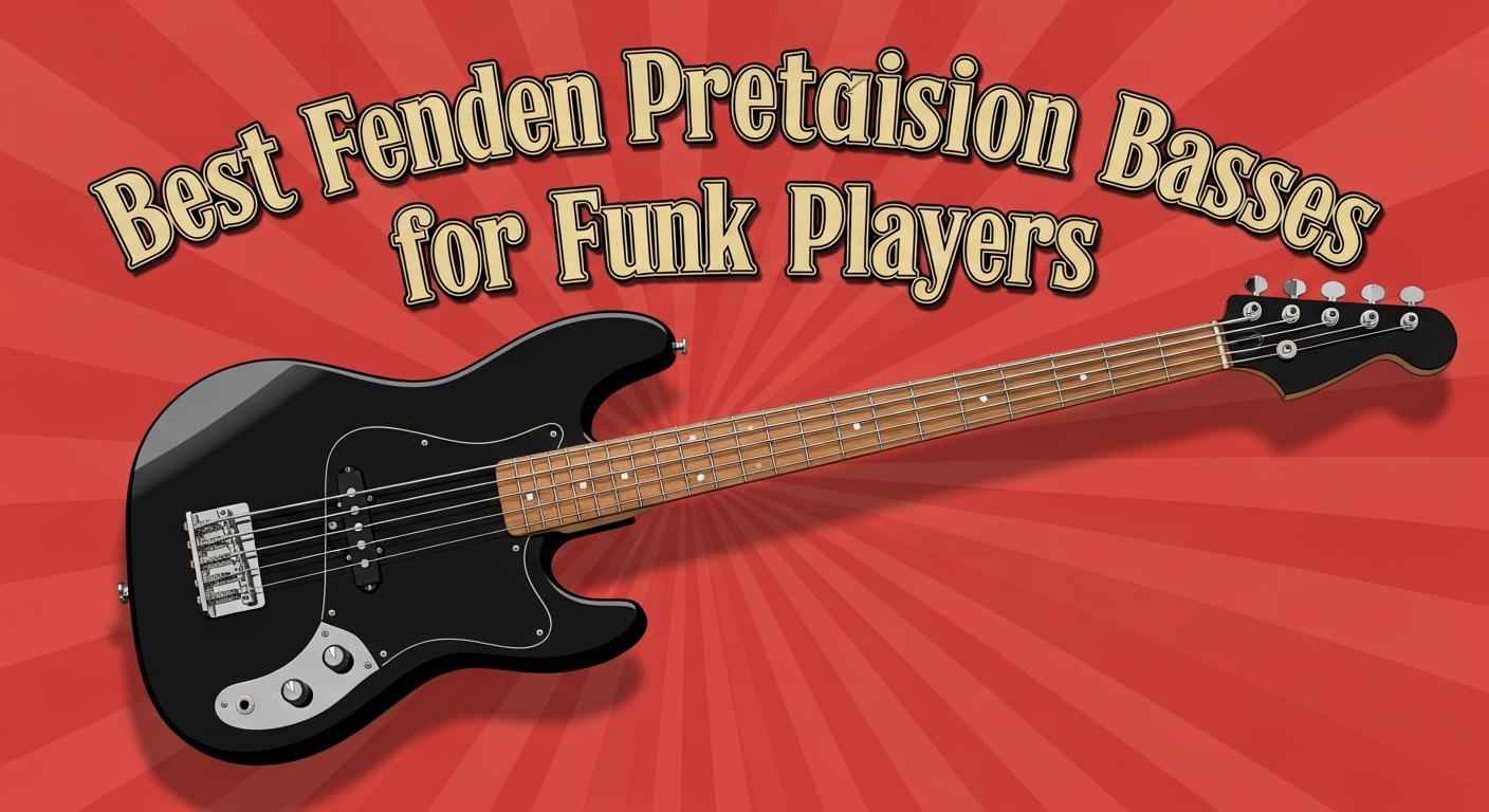 Best Fender Precision Basses for Funk Players