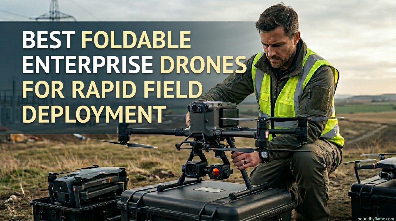 Best Foldable Enterprise Drones for Rapid Field Deployment