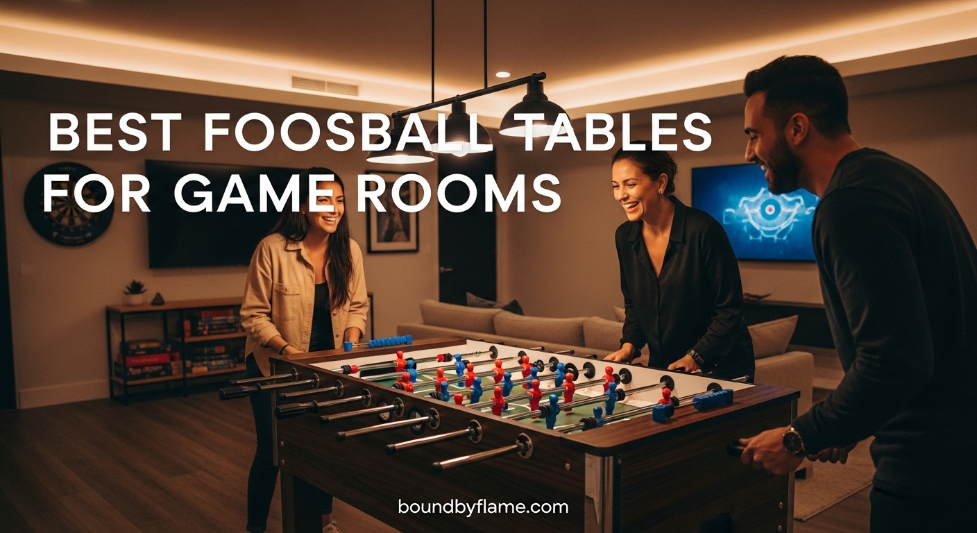 Best Foosball Tables for Game Rooms