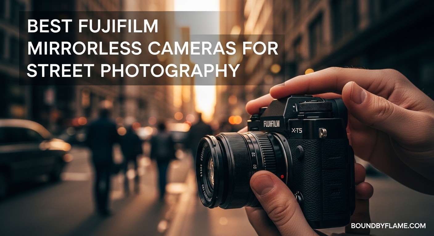 Best Fujifilm Mirrorless Cameras for Street Photography