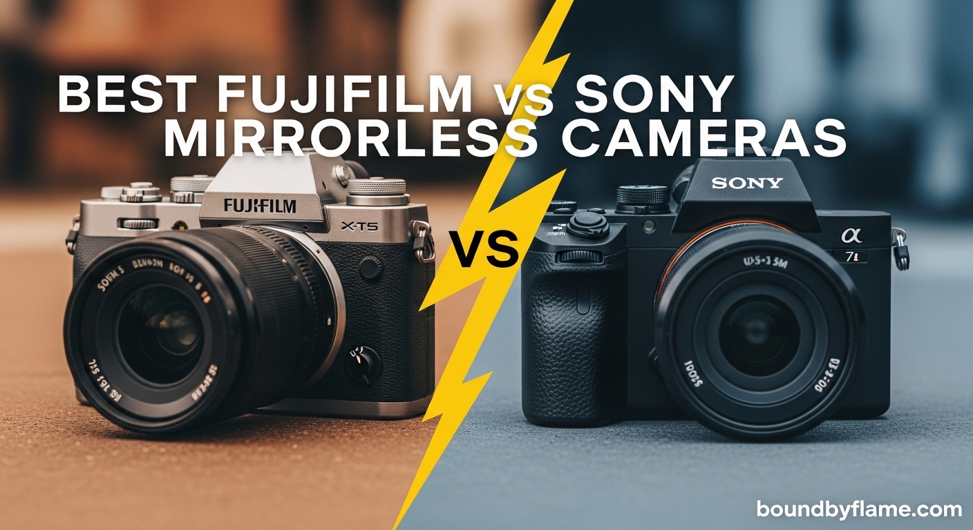 Best Fujifilm vs Sony Mirrorless Cameras