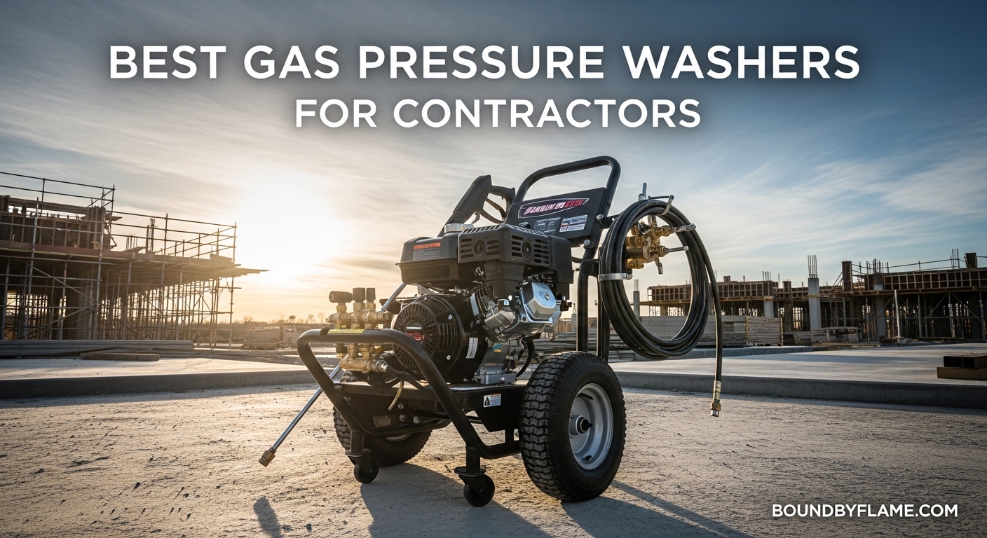 Best Gas Pressure Washers for Contractors