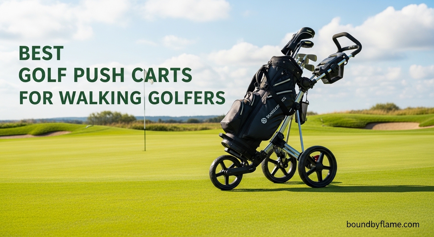 Best Golf Push Carts for Walking Golfers