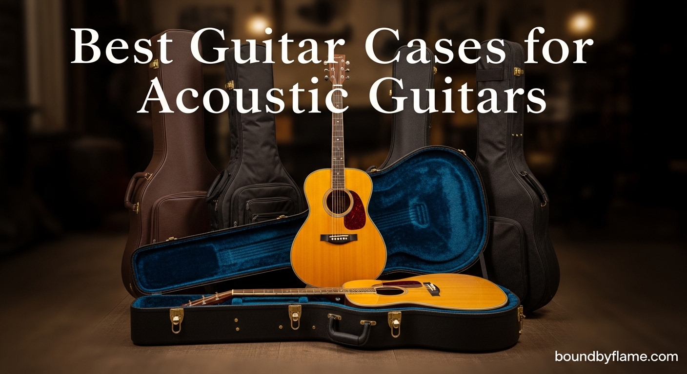 Best Guitar Cases for Acoustic Guitars