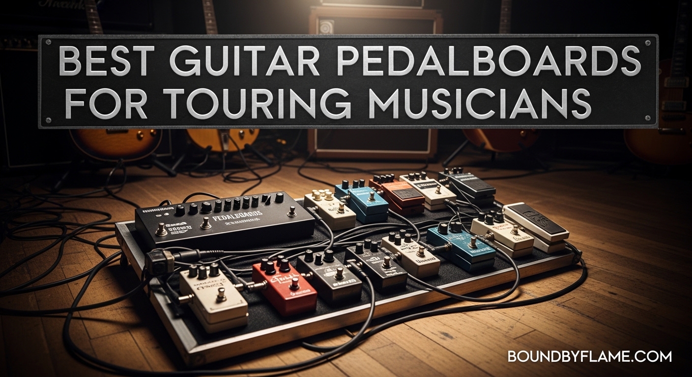Best Guitar Pedalboards for Touring Musicians