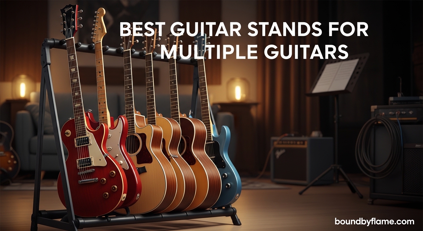 Best Guitar Stands for Multiple Guitars