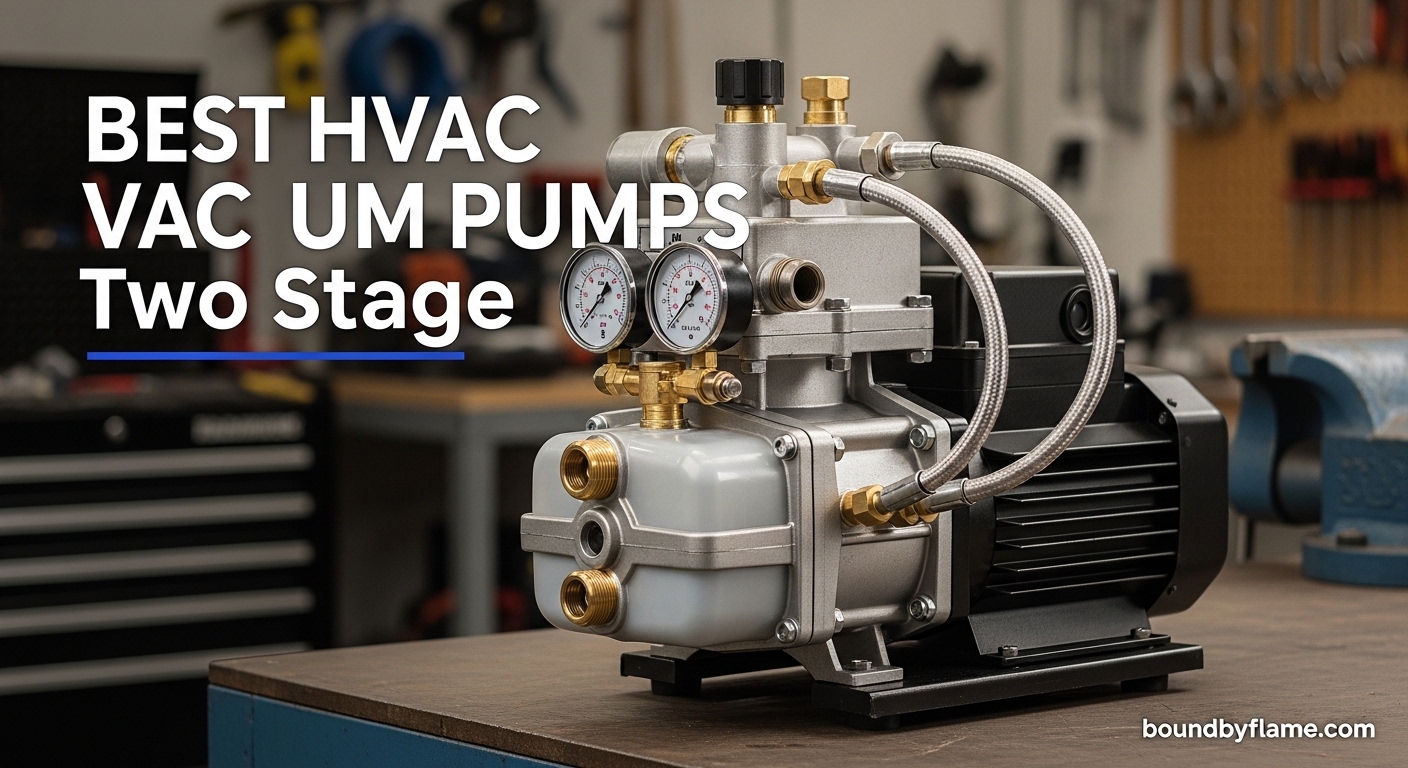 Best HVAC Vacuum Pumps Two Stage