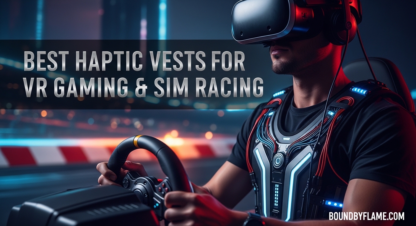 Best Haptic Vests for VR Gaming & Sim Racing