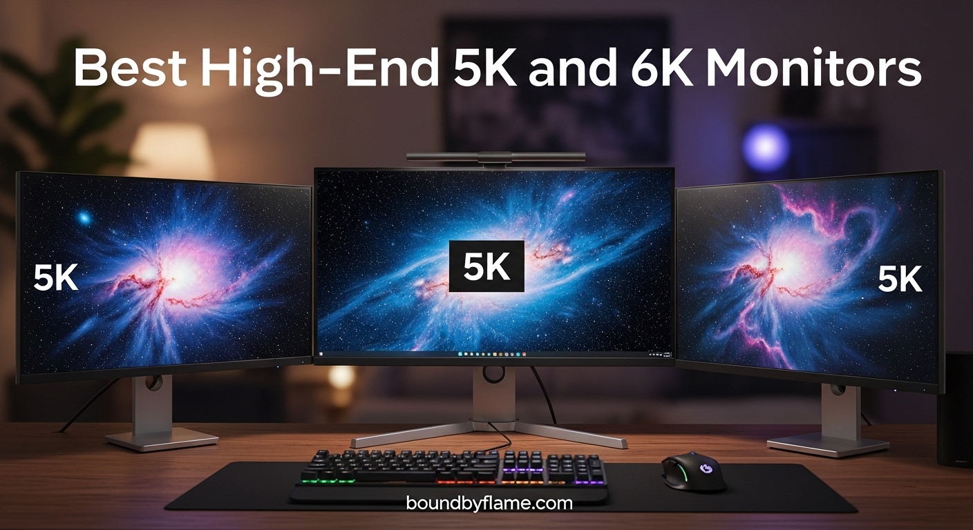 Best High-End 5K and 6K Monitors