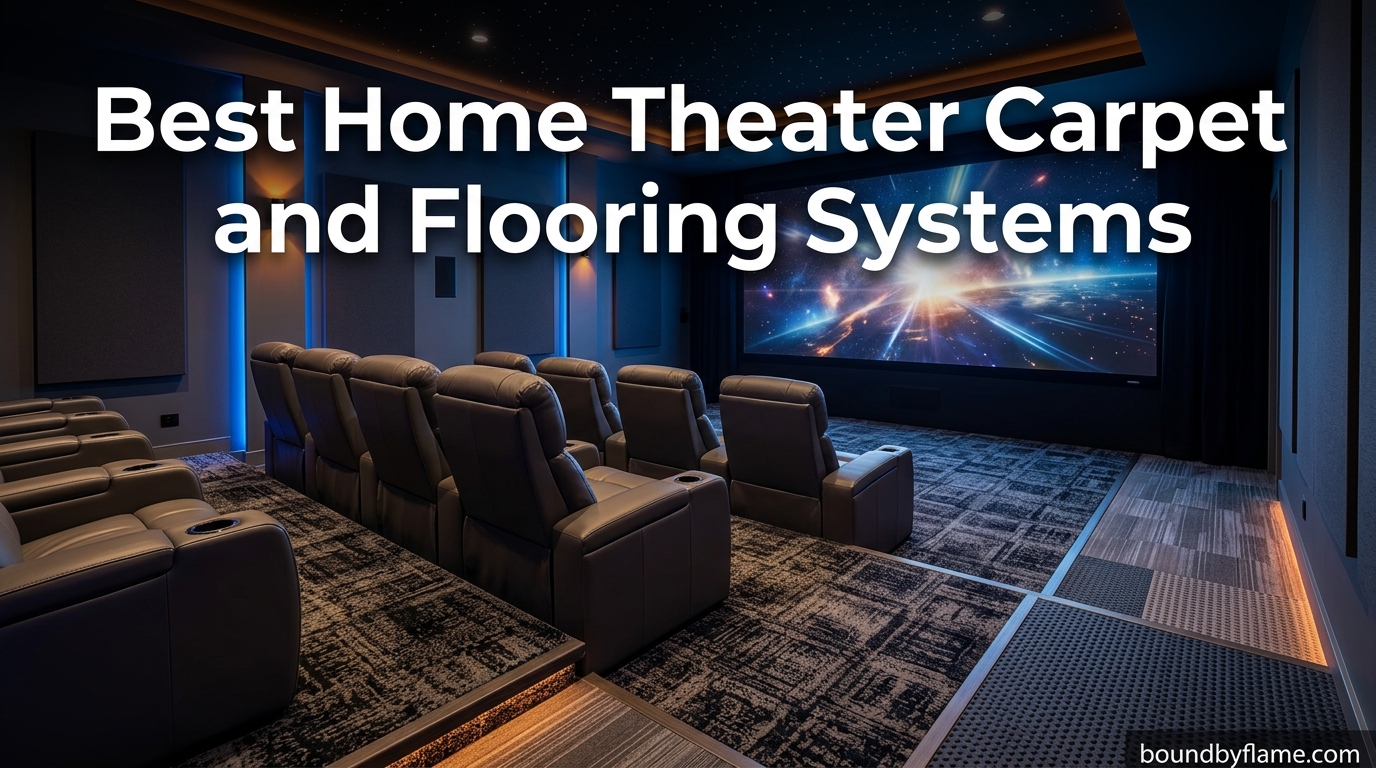 Best Home Theater Carpet and Flooring Systems
