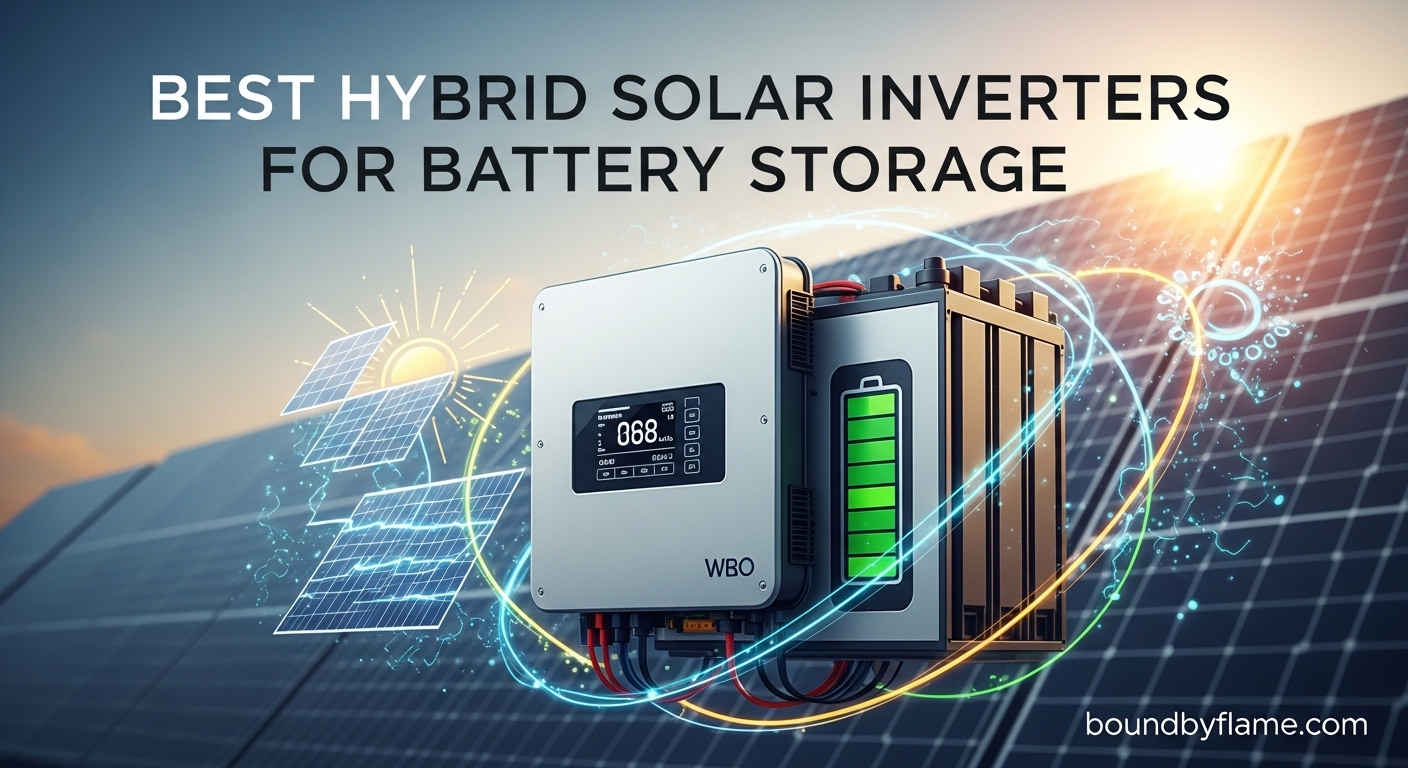 Best Hybrid Solar Inverters for Battery Storage