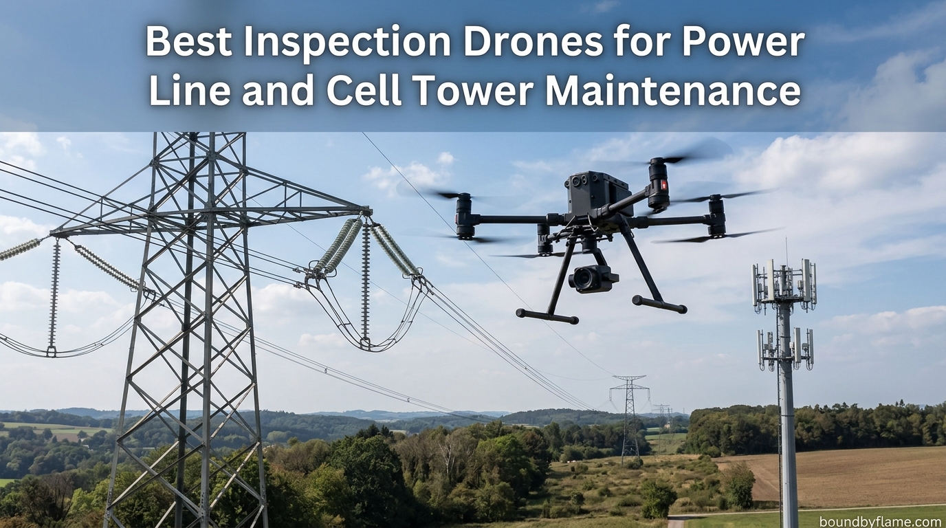 Best Inspection Drones for Power Line and Cell Tower Maintenance