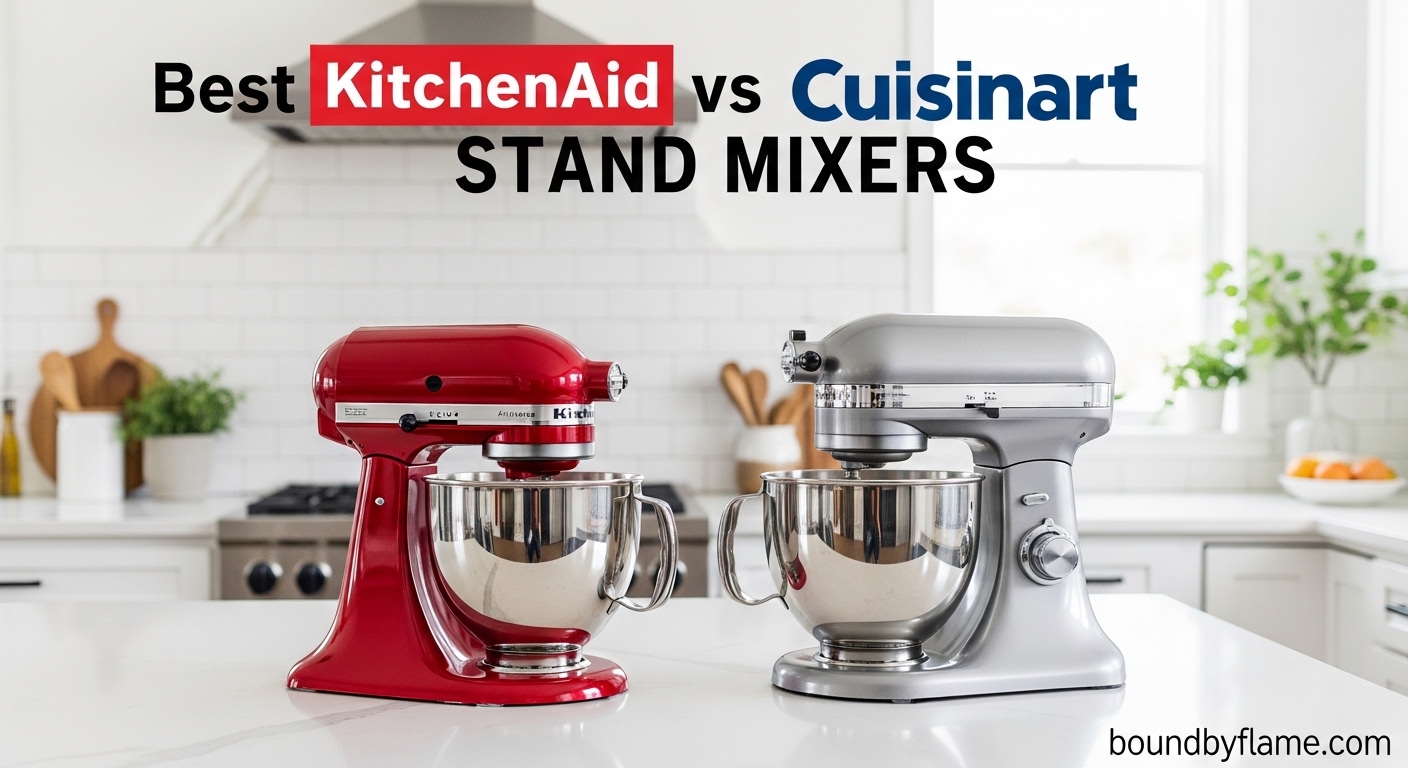 Best KitchenAid vs Cuisinart Stand Mixers