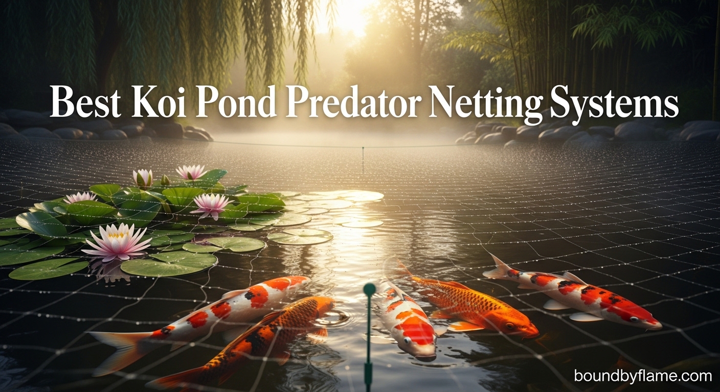 Best Koi Pond Predator Netting Systems