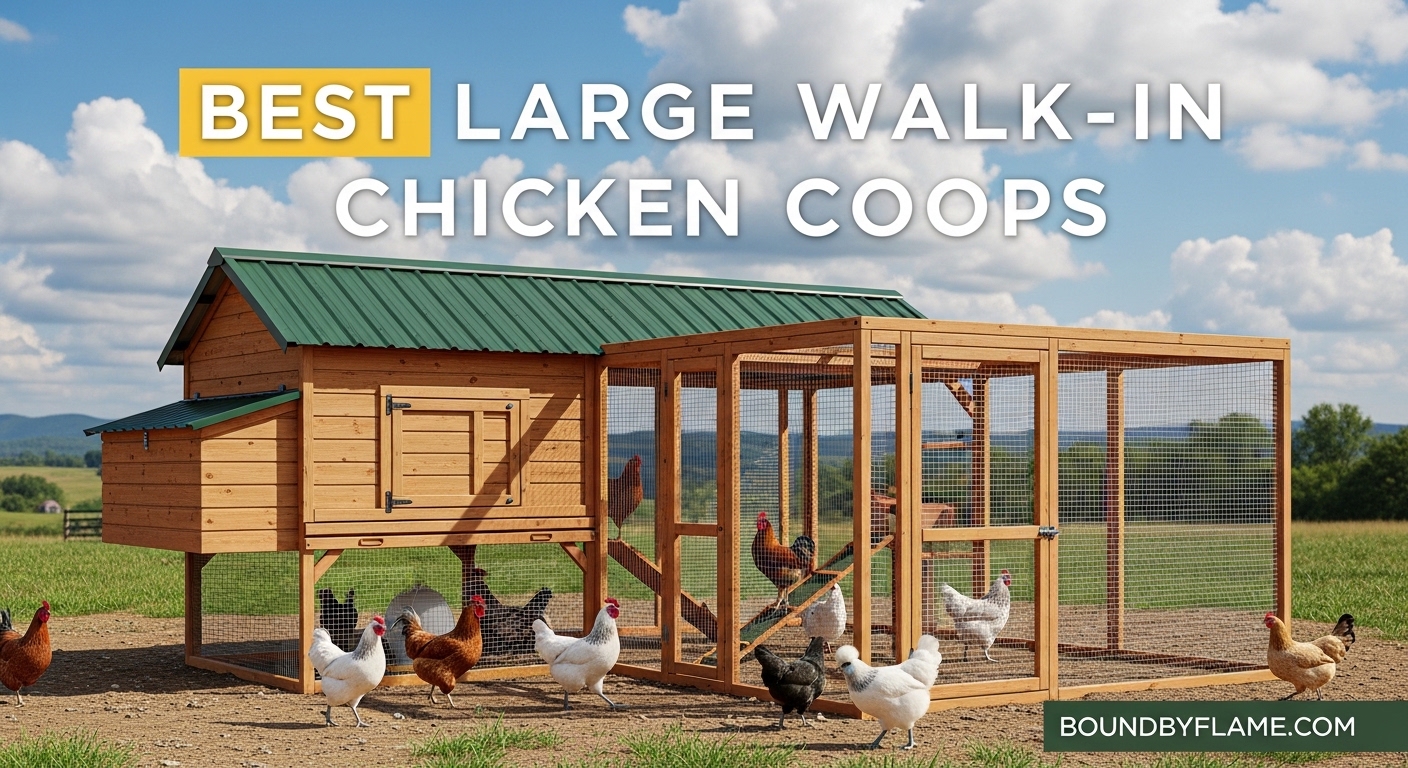 Best Large Walk-In Chicken Coops