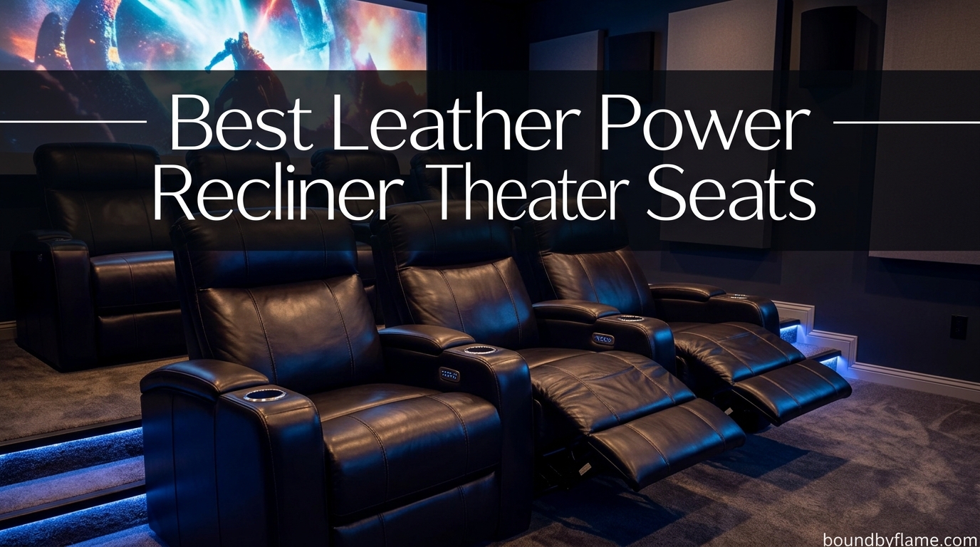 Best Leather Power Recliner Theater Seats