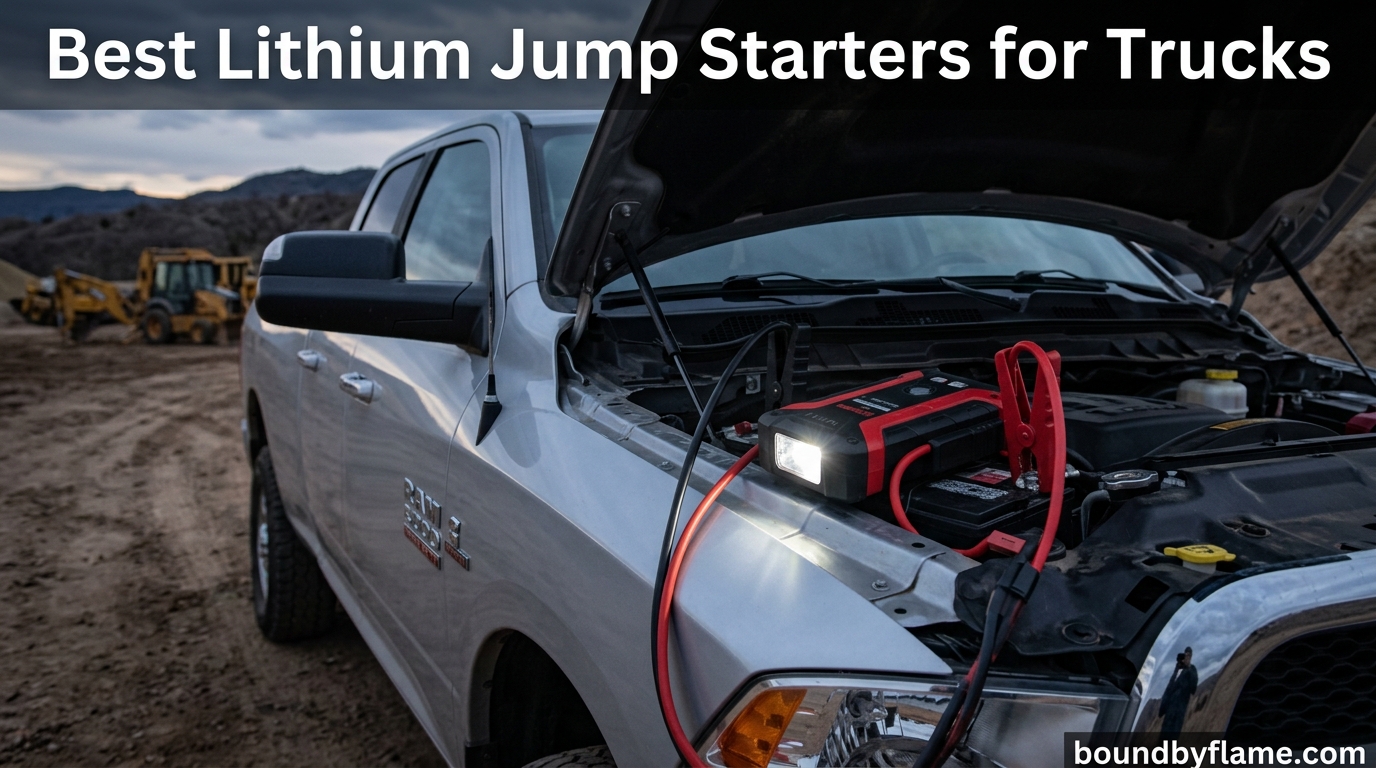 Best Lithium Jump Starters for Trucks