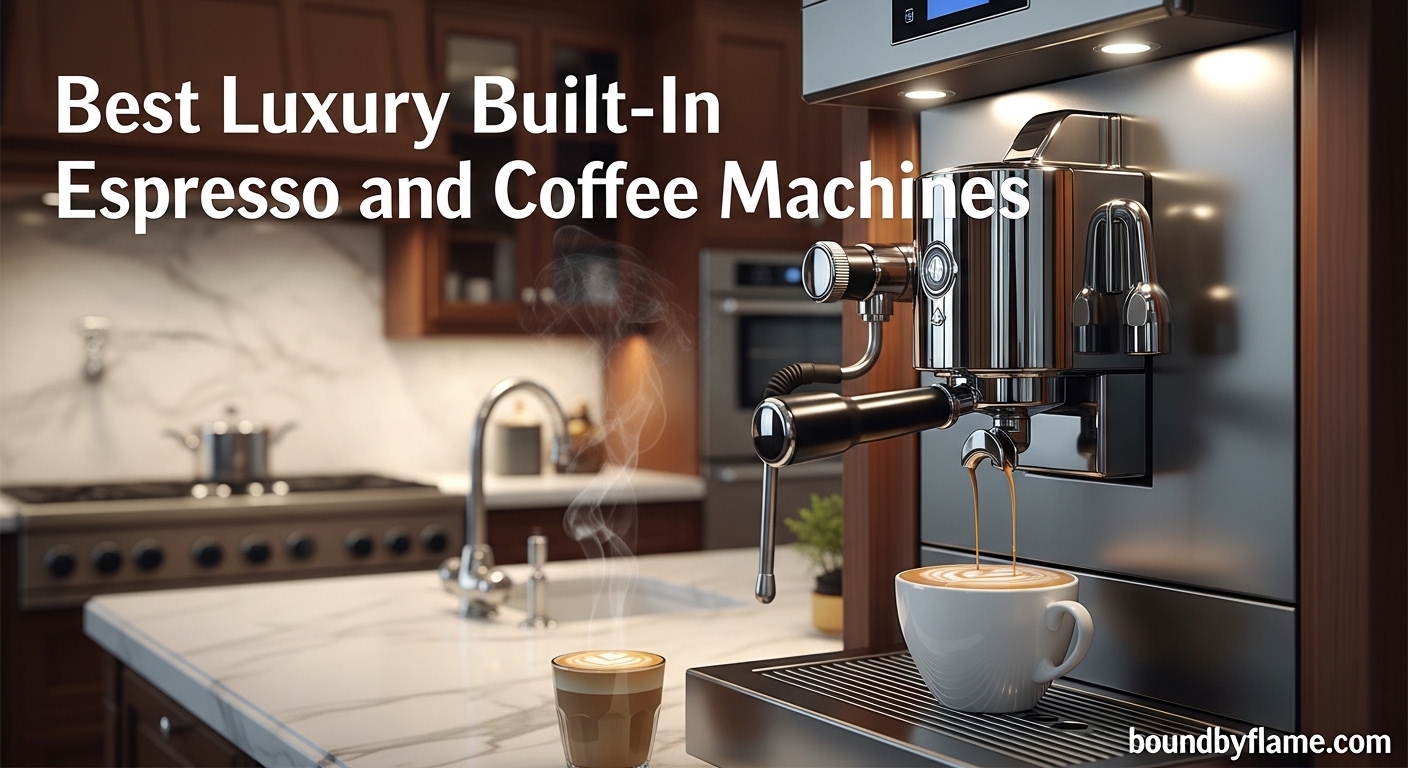 Best Luxury Built-In Espresso and Coffee Machines