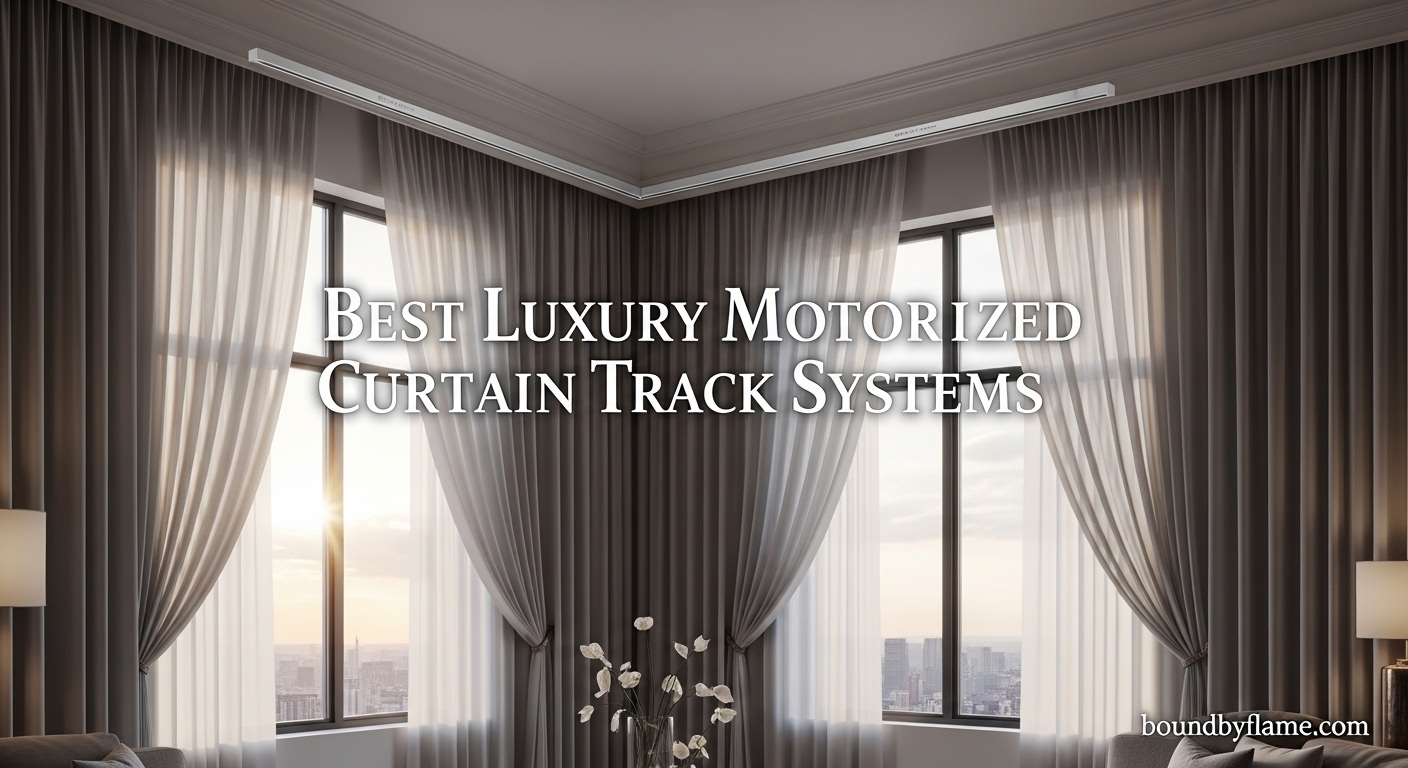 Best Luxury Motorized Curtain Track Systems