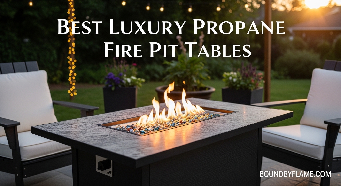 Best Luxury Propane Fire Pit Tables