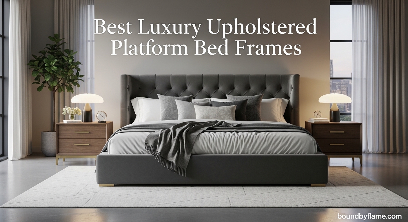 Best Luxury Upholstered Platform Bed Frames