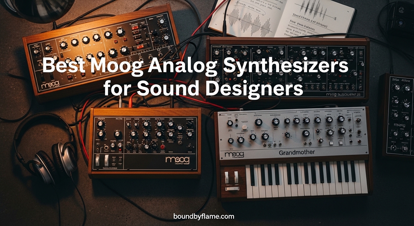Best Moog Analog Synthesizers for Sound Designers