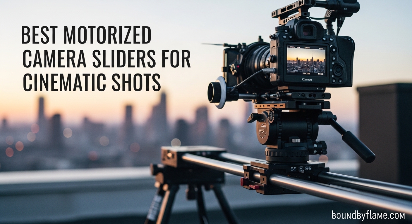 Best Motorized Camera Sliders for Cinematic Shots