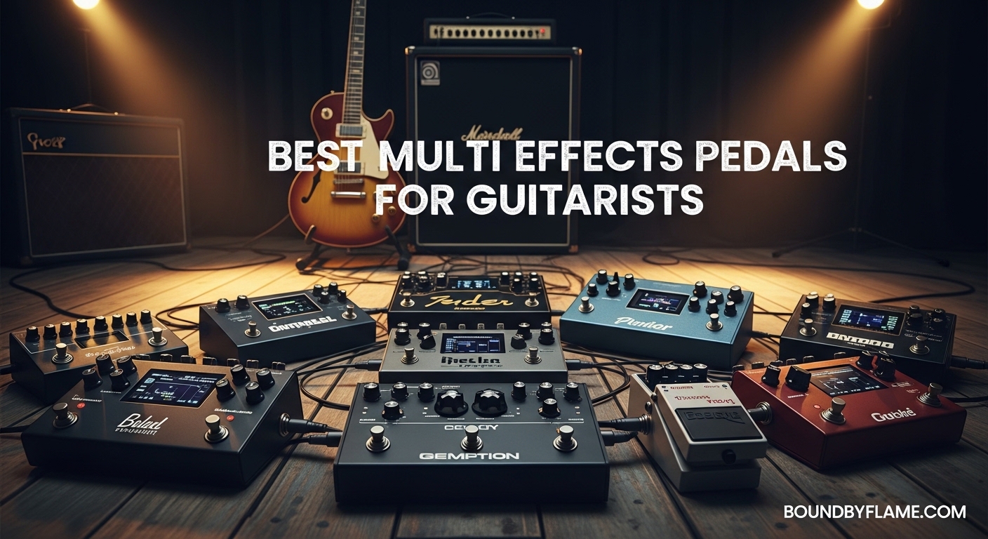 Best Multi Effects Pedals for Guitarists