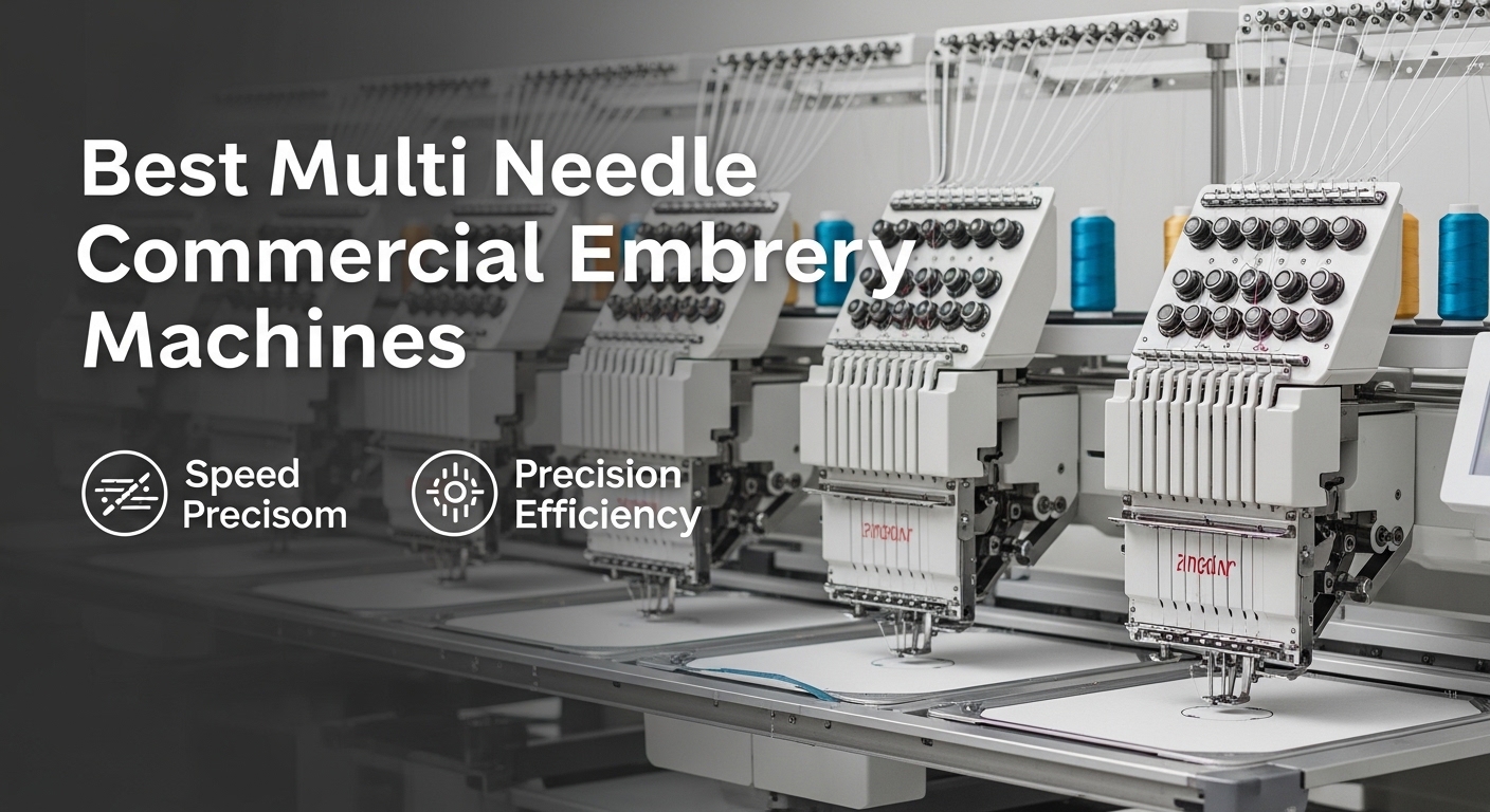 Best Multi Needle Commercial Embroidery Machines