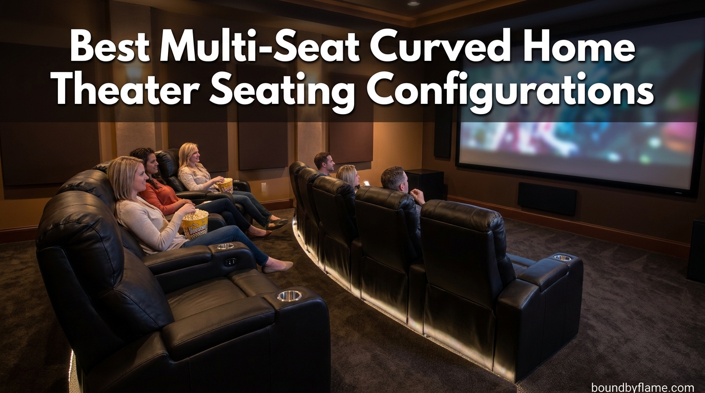 Best Multi-Seat Curved Home Theater Seating Configurations