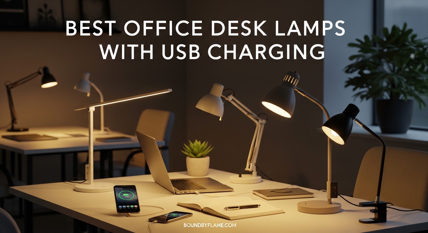 Best Office Desk Lamps with USB Charging
