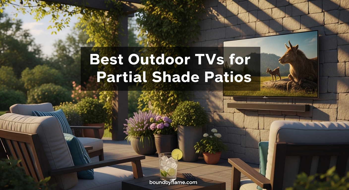 Best Outdoor TVs for Partial Shade Patios