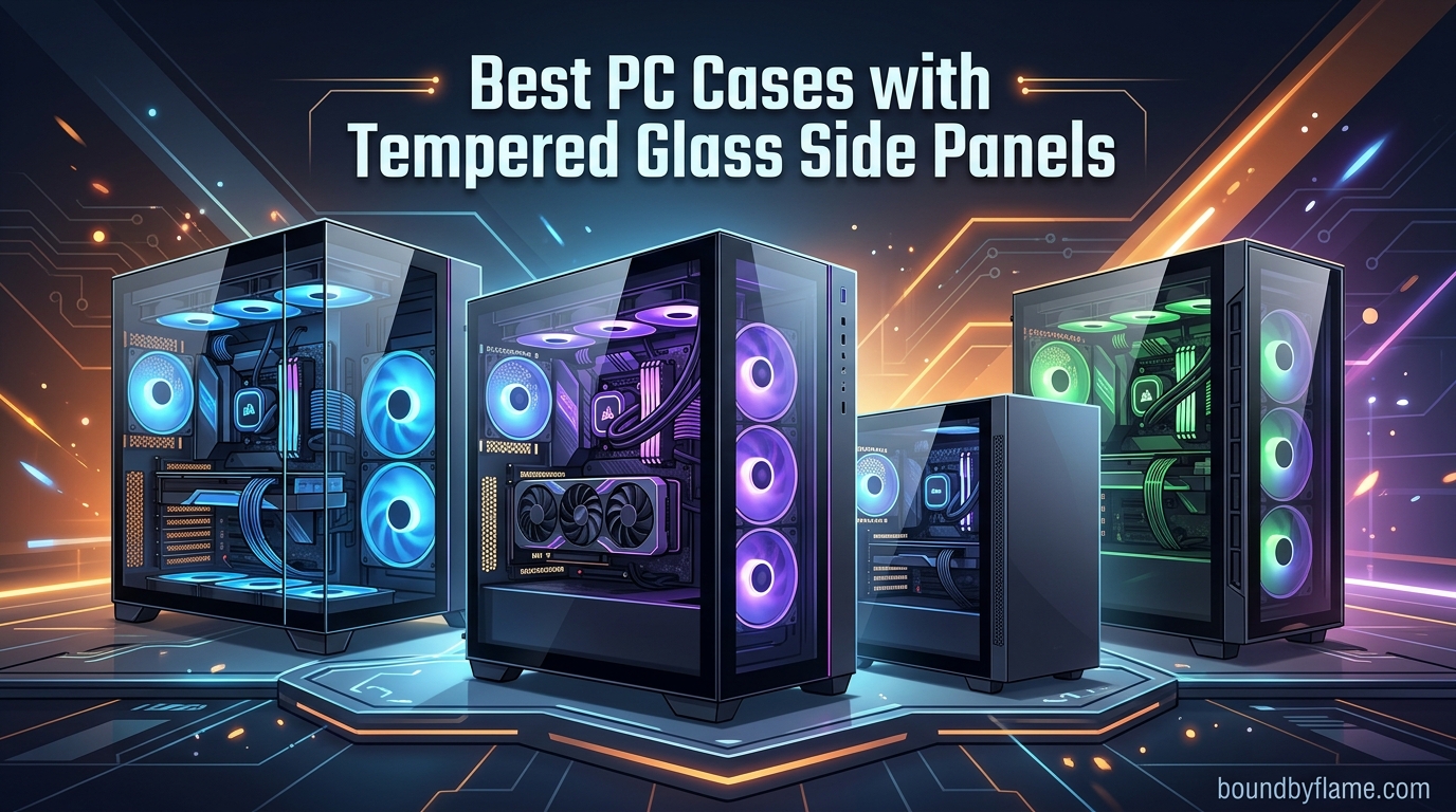 Best PC Cases with Tempered Glass Side Panels