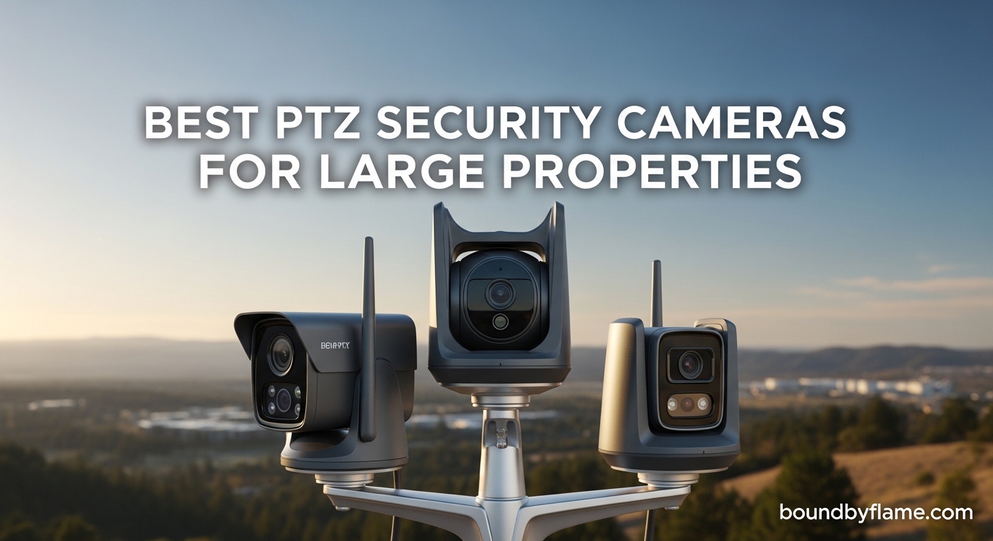 Best PTZ Security Cameras for Large Properties