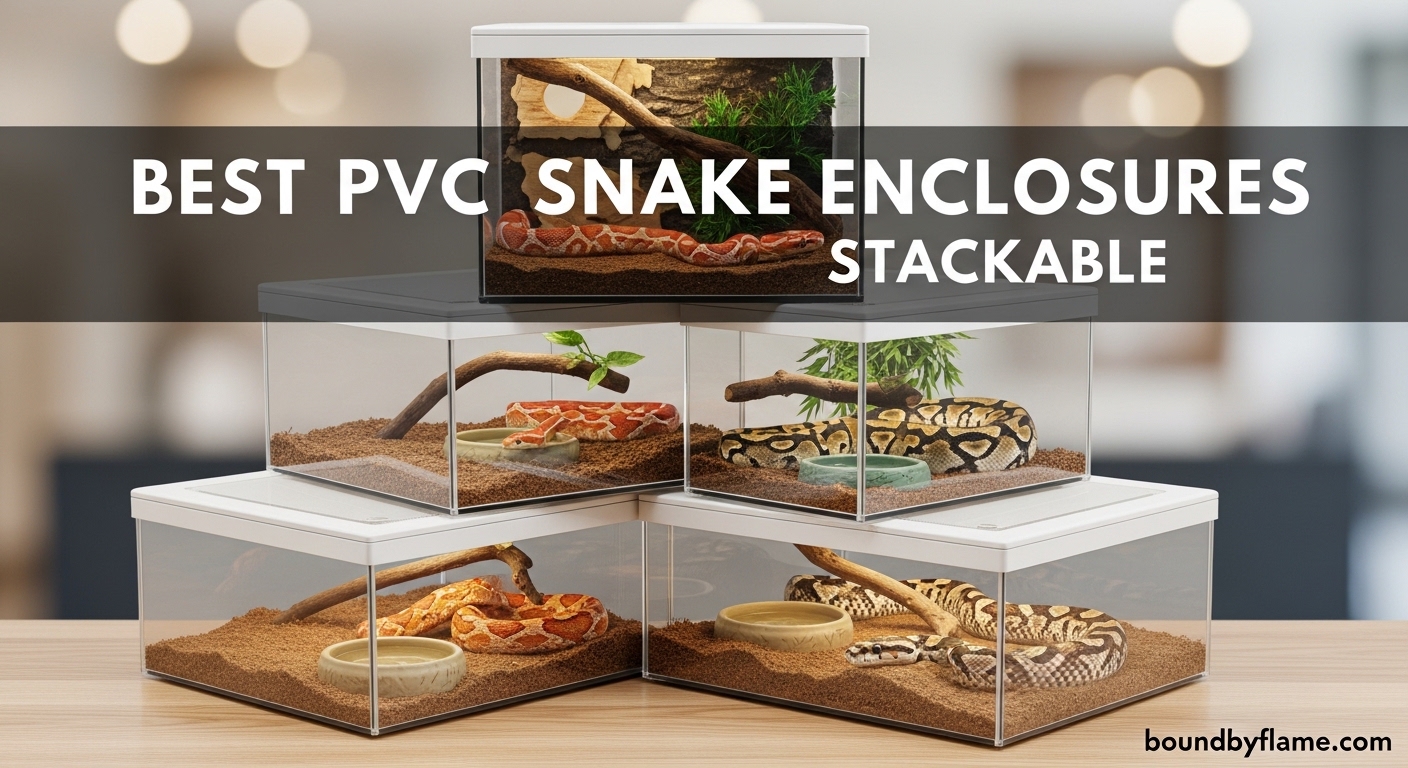Best PVC Snake Enclosures Stackable