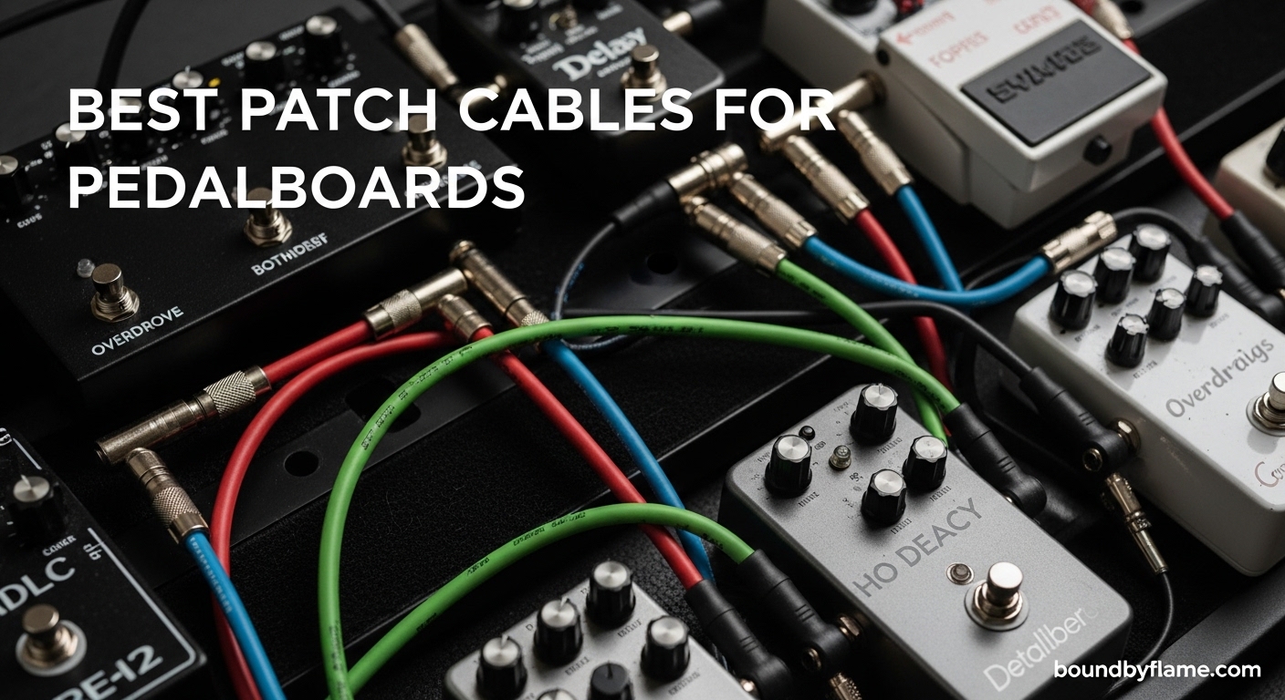 Best Patch Cables for Pedalboards