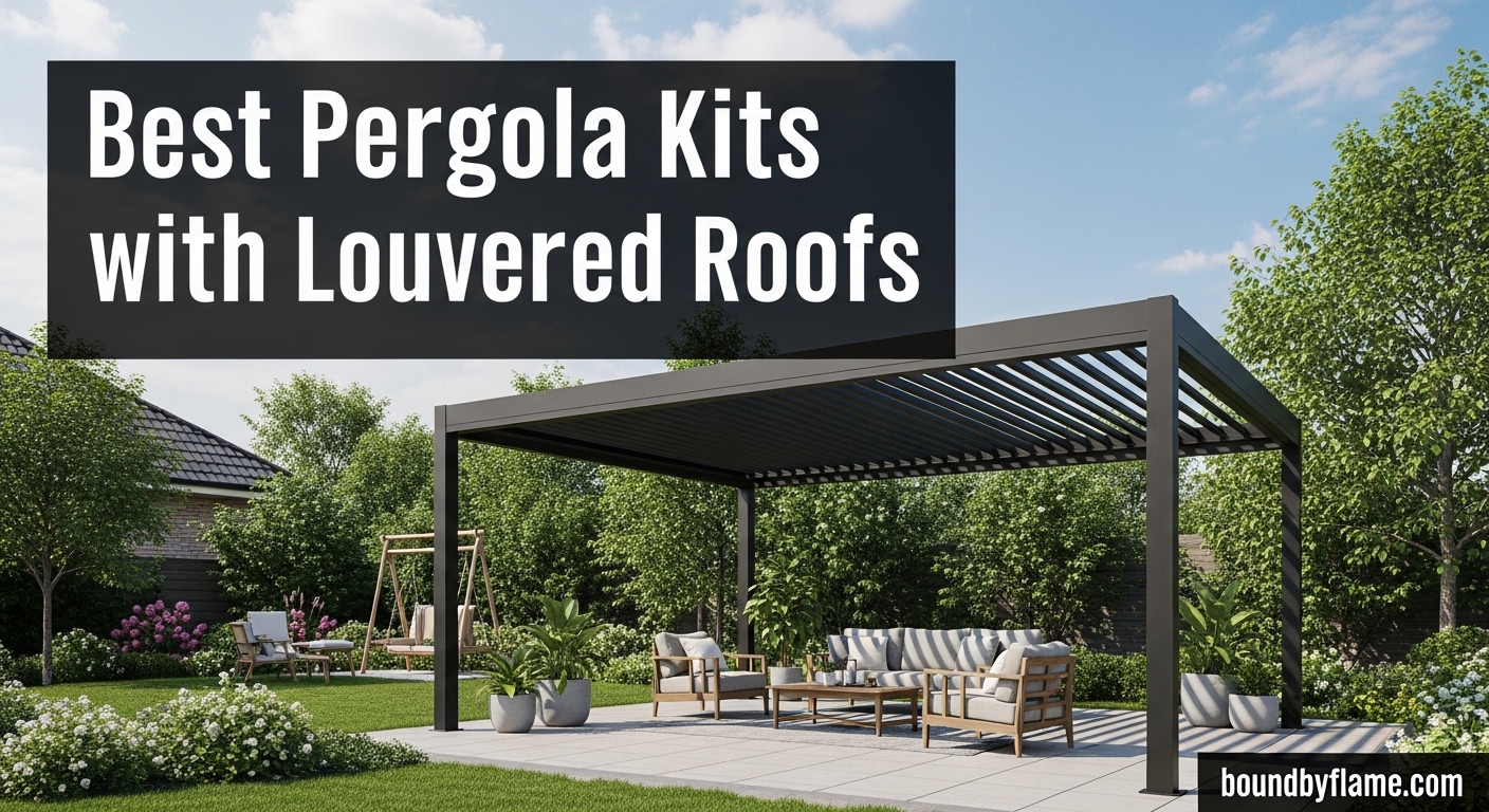 Best Pergola Kits with Louvered Roofs